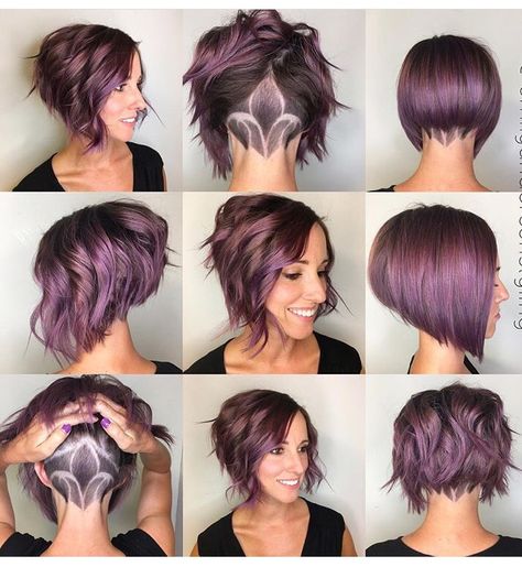 Big Possibility for me in the near future!!! ♥ it! Bob Inversat, Stacked Hairstyles, Short Choppy Haircuts, Choppy Haircuts, Fat Workout, Choppy Hair, Short Choppy Hair, Penteado Cabelo Curto, Amazing Hair