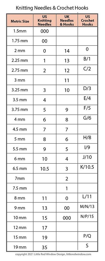 UK vs. US Knitting Terms, Yarn Weights and Needle Sizes - Little Red Window Uk Vs Us, Knitting Needle Size Chart, Yarn Weights, Knitting Terms, Knit One Purl One, Knitting Needles Sizes, Purl Stitch, Knitting Tips, Seed Stitch