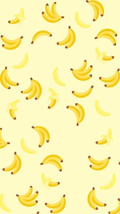 Banana Wallpaper, Warm Scarves, Banana Art, Vintage Flowers Wallpaper, Fruit Wallpaper, Anime Pixel Art, Yellow Wallpaper, Cute Patterns Wallpaper, Fruit Pattern