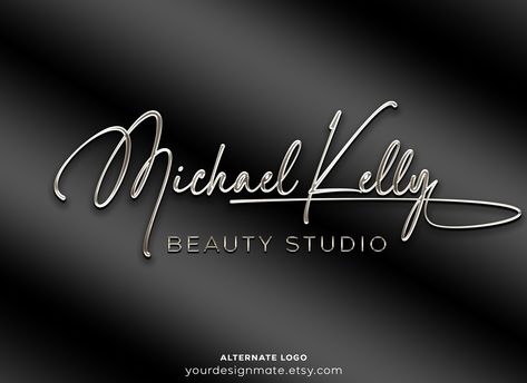 ✨ Elevate Your Beauty Brand with Our Premade Glamorous Logo! ✨ Make a statement with our chic premade logo design, featuring gold letters, a glittery heart, and a sleek black background with signature-style writing. Perfect for any beauty business seeking a touch of luxury. Why Choose Us? ✨ Striking gold and glitter effects ✨ Signature-style design for beauty professionals ✨ Ideal for salons, spas, and makeup artists 🎀 Transform your brand’s identity today! 🔗 Discover more at yourdesignm... Makeup Artist Logo Ideas, Beauty Branding, Makeup Business, Style Writing, Makeup Artist Logo, Unique Makeup, Artist Logo, Premade Logo Design, Beauty Studio