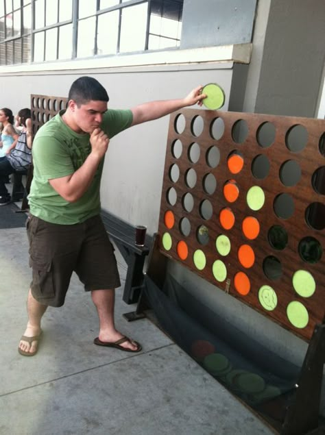 Life Size Connect Four, Life Size Jenga, Harvest Games, Life Size Games, Engagement Games, Outreach Ministry, Game Life, Outside Games, Connect Four