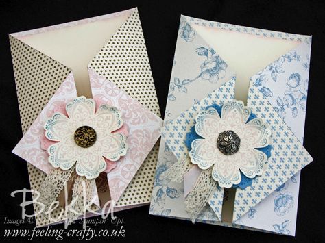 Double Z Fold Card, Fancy Fold Card Tutorials, Card Making Templates, Gatefold Cards, Shaped Cards, Fold Cards, Fancy Fold Cards, Card Tutorial, Fancy Folds