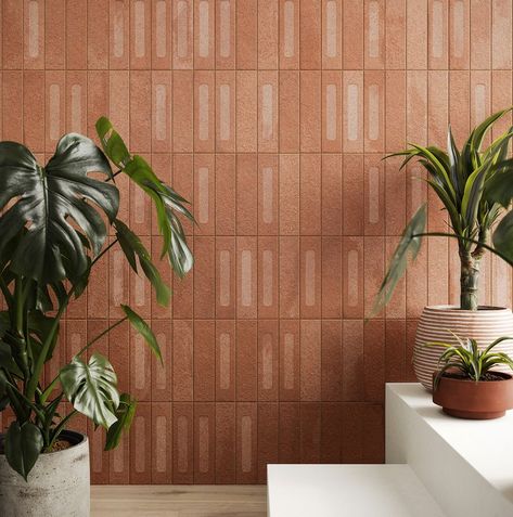 Miniature Fornace small size tiles | Marca Corona Terracotta Decor, London Brick, Mandarin Stone, Terracotta Tile, Matt Stone, Small Tiles, Brick Colors, Brick Tiles, Terracotta Tiles