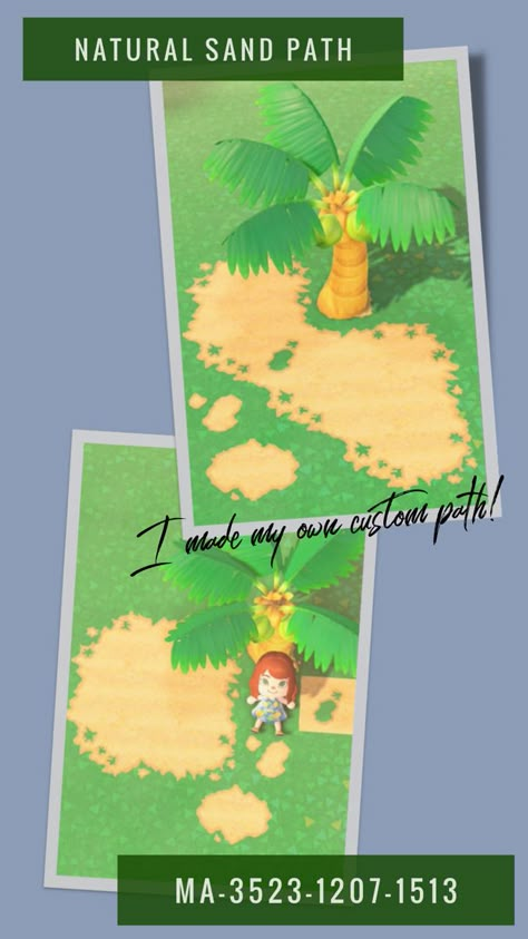 Aesthetic Acnh Island Names, Animal Crossing Hawaiian Design, Acnh Tropical, Palm Tree Lights, Motif Acnl, Animal Crossing Funny, Animal Crossing Guide, Animal Crossing Wild World, Island Theme