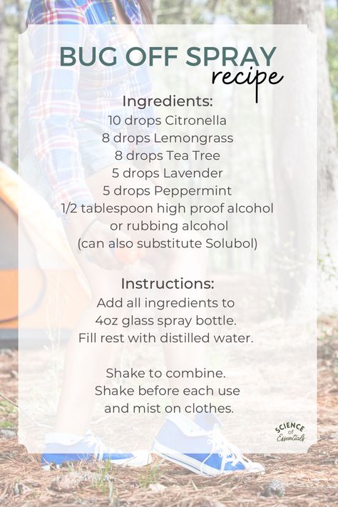 Peppermint Oil Bug Spray Recipe, Bug Off Spray Essential Oils, Natural Bug Repellent For Skin, Bug Spray Essential Oils, Spider Repellant, Natural Bug Spray Recipe, Peppermint Essential Oil Uses, Essential Oil Bug Repellent, Insect Repellent Essential Oils