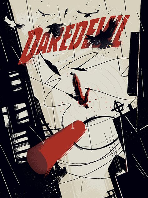 Daredevil Art, Daredevil Comic, Defenders Marvel, Marvel Daredevil, Comic Poster, Graphic Novel Art, Marvel Comics Wallpaper, Marvel Posters, Hells Kitchen