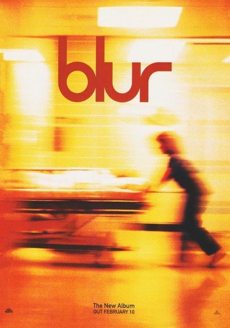 90s Grunge Band Posters, Blur Music Poster, 2000s Band Posters, Vintage Music Magazine, Blur Band Art, Blur Posters Band, Blur Band Poster, Britpop Poster, Y2k Posters For Room