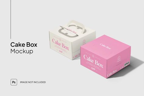 Cake Box Mockup, Product Mockups ft. cake & box - Envato Mockup Product, Paper Mockup, Cake Box, Template Site, Music Logo, Box Mockup, Music Design, Mockup Templates, Email Templates