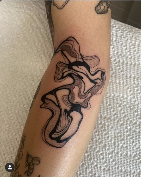 Only Shading Tattoo, All Shading Tattoo, Shading Only Tattoo, Smokey Abstract Tattoo, Shade Tattoo Ideas, Shading For Tattoos, Non Shaded Tattoos, Shaded Tattoo Ideas, Smokey Tattoo Ideas