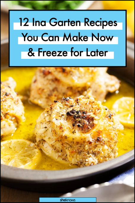 Ina Garten Recipes You Can Make Now & Freeze for Later: Lemon Chicken #inagarten #freezer #mealprep #inagartenrecipes #dinnerrecipes Ina Garden Recipes, Best Ina Garten Recipes, Ina Garden, Celebrity Chef Recipes, Barefoot Contessa Recipes, Freezer Dinners, Freezable Meals, Make Ahead Freezer Meals, Ina Garten Recipes