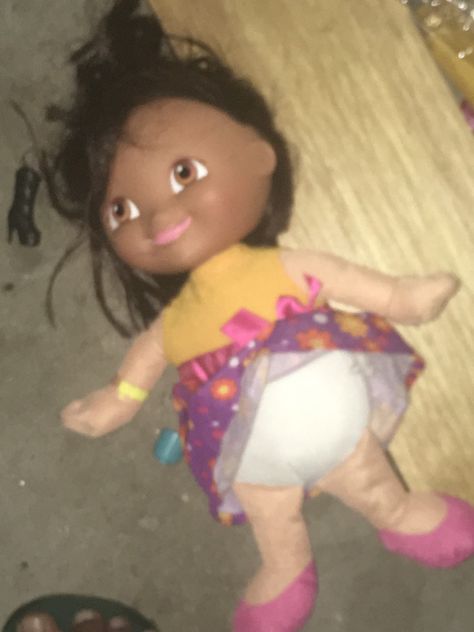 dead Dora doll found in my garage Dora Doll, Orange Bag, Garage, Dolls, Toys, Quick Saves