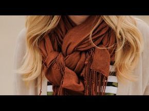 Scarf Tying Tutorial, Knot Tutorial, Ways To Tie Scarves, Head Scarf Tying, Scarf Knots, Silk Scarf Style, Scarf Tutorial, Woven Scarf, Ways To Wear A Scarf