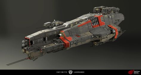 Infinite Lagrange, The Expanse Ships, Sci Fi Ship, Space Fleet, Sci Fi Landscape, Space Ships Concept, Space Engineers, Advanced Warfare, Sci Fi Spaceships