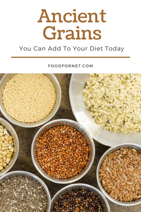 Ancient Grain Bread Recipe, Types Of Grains, Grains List, Wheat Alternatives, Ancient Grains Bread, Ancient Grains Recipes, Like Rice, Cracked Wheat, Sprouted Grains