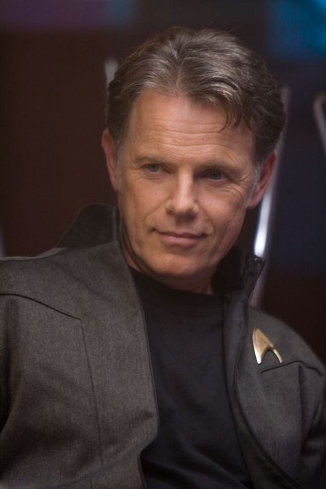 Star Trek (2009) Captain Christopher Pike, Star Trek Movie 2009, Captain Pike, Christopher Pike, Bruce Greenwood, Star Trek Reboot, Star Trek 2009, Star Trek Captains, New Star Trek