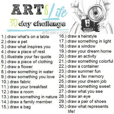 Comics Sketch, Art Journal Ideas, 30 Day Art Challenge, Classe D'art, 30 Day Drawing Challenge, Art Journal Prompts, Drawing Prompt, High School Art, Middle School Art