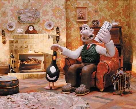 Wallace And Gromit Penguin, Penguin Tattoo Ideas, Wallace And Gromit Characters, Peter Sallis, Nick Park, Penguin Tattoo, Wallace And Gromit, Aardman Animations, The Originals Tv