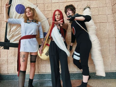 Sand siblings cosplay. Gaara, temari, kankuro #naruto #cosplay #trio Trio Cosplay, Kankuro Naruto, Sand Siblings, Naruto Cosplay, Naruto, Anime, Quick Saves