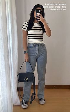 Casual Oufits, Mom Jeans Outfit, Casual College Outfits, Casual Outfit Inspiration, Jeans Outfit Casual, Neue Outfits, Casual Day Outfits, Quick Outfits, Easy Trendy Outfits