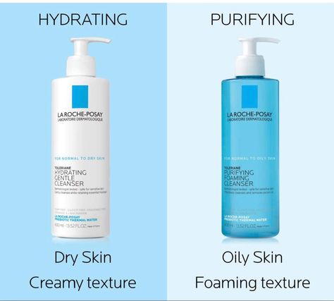 Hydrating Gentle Cleanser, Purifying Foaming Cleanser, Gentle Face Cleanser, Oily Sensitive Skin, Dry Skin Care Routine, Face Skin Care Routine, Daily Facial Cleanser, Thermal Water, Foaming Cleanser