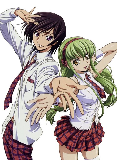 lelouch vi britannia anime code geass official art cute cc c.c Code Geass Cc And Lelouch, Cc Code Geass Official Art, Cc Code Geass Icon Manga, Lelouch Official Art, Code Geass Lelouch And Cc, Code Geass Matching Pfp, Code Geass Official Art, Code Geass Matching Icons, Cc And Lelouch