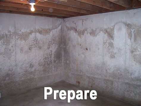 how-to-waterproof-basement Scary Basement, Waterproof Basement, Waterproofing Basement Foundation, Waterproofing Basement Walls, Unfinished Basements, Basement Window Replacement, Painting Basement Floors, Brick Repair, Leaking Basement