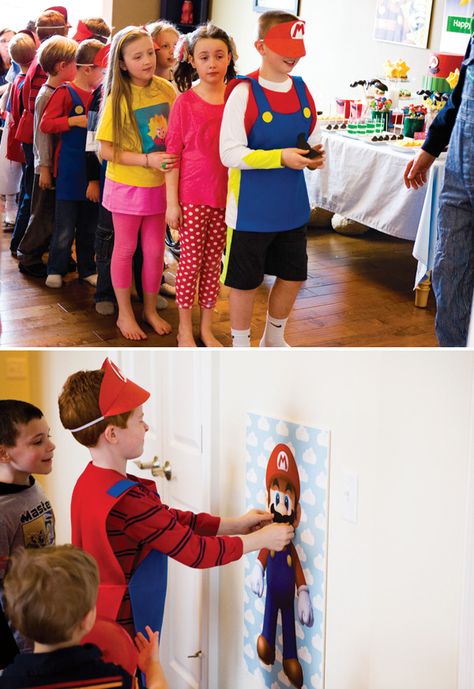 Mario Brothers Costumes, Super Mario Brothers Birthday Party, Super Mario Brothers Party, Mario Brother, Super Mario Brothers Birthday, Mario Brothers Birthday Party, Super Mario Cake, Super Mario Bros Party, Piranha Plant