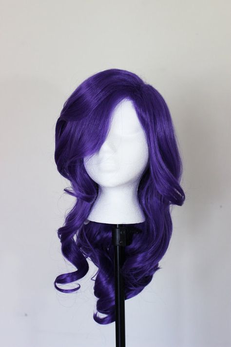 Rarity Wig, Rarity Cosplay, Mlp Rarity, Raven Cosplay, My Little Pony Rarity, Kawaii Wigs, My Little Pony Costume, Faux Hair, Gothic Hairstyles