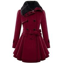 Winter Overcoat, Pea Coats Women, Winter Trench Coat, Wool Trench Coat, Thick Wool, Classic Coats, Dress Coat, Womens Parka, Warm Jacket