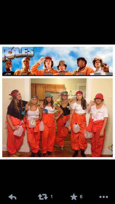 Holes costume Holes Costume, Cool Couple Halloween Costumes, Holes Movie, Teenage Halloween Costumes, Spirit Week Outfits, Cute Group Halloween Costumes, Bff Halloween Costumes, Halloween Coustumes, Duo Halloween Costumes