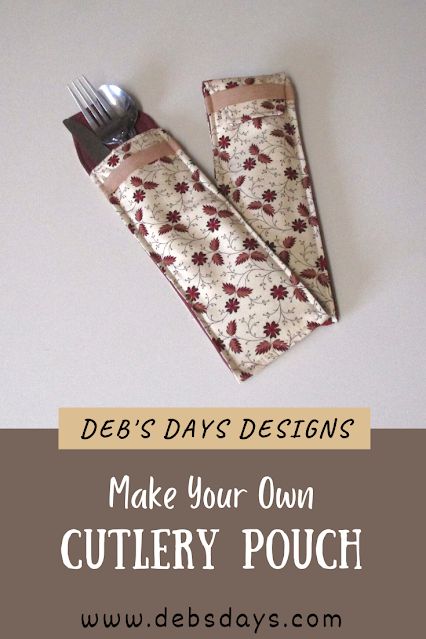 Fabric Utensil Holder Diy, Silverware Pouches Diy, Cutlery Pouch Pattern Free, Cutlery Bag Sewing, Travel Utensil Holder Diy, Cutlery Pouch Diy, Cutlery Pouch Pattern, Cutlery Holder Diy, Cutlery Holder Ideas