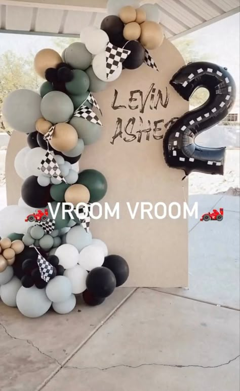 Two Fast Birthday Balloon Garland, Fast One Balloon Garland, Two Fast Party Backdrop, Two Fast Birthday Balloons, Two Fast Table Decor, 2 Fast Birthday Party Boy, Checkered Balloon Garland, Two Fast Balloon Garland, First Birthday Boy Race Car Theme