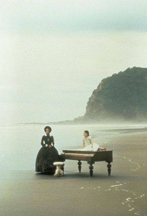 The Piano Dir by Jane Campion starring Holly Hunter Recital Poster, Jane Campion, Inspirational Movies, Best Cinematography, Movie Posters Design, Cinema Posters, Movie Poster Art, Fantasy Movies, The Piano