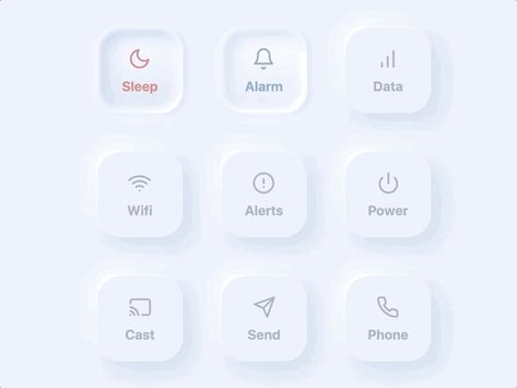 Neumorphism Web Design, Neumorphism Ui Design, Neumorphism Ui, Ui Ux 디자인, Flat Web, App Design Layout, Ui Design Trends, Mobile Ui Patterns, Mobile App Design Inspiration