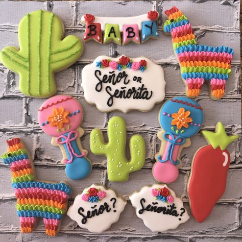 Mexican Gender Reveal Centerpieces, Senor Or Senorita Gender Reveal Cookies, Gender Reveal Themes Mexican, Gender Reveal Ideas Fiesta Theme, Nacho Average Gender Reveal, He Or She Esta Gender Reveal, Gender Reveal Ideas Spanish, Senor Or Senorita Gender Reveal Ideas, Taco Theme Gender Reveal