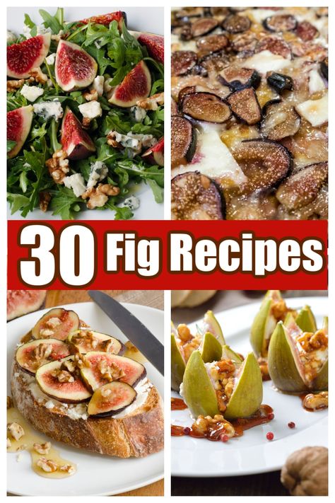 Fig Recipes Fresh, Fig Appetizer Recipes, Amazing Dips, Fig Appetizer, Bacon Wrapped Water Chestnuts, Lasagna Chicken, Bacon Recipes Appetizers, Fresh Appetizers, Ravioli Lasagna