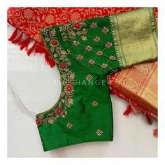 Blouse Designs Pattern, Green Blouse Designs, Wedding Edit, Printed Long Dress, Kids Blouse Designs, New Saree Blouse Designs, Traditional Blouse Designs, Cutwork Blouse Designs, Wedding Blouse Designs