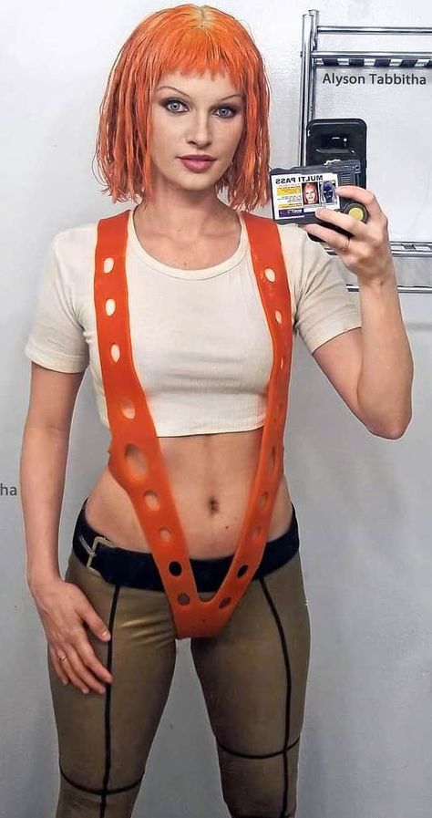 Fifth Element Leeloo, Leeloo Fifth Element, Leeloo Cosplay, Element Costume, Fifth Element Costume, The Fifth Element, Fifth Element, Leotards, Halloween Costume