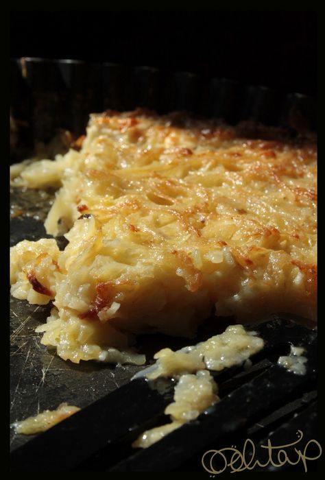 Kljukuša: A Bosnian Specialty  (grated potatoes mixed with flour and water and baked in an oven) Bosnia Food, Reheat Baked Potato, Balkan Recipes, Bosnian Food, Potato Baked, Balkan Food, Bosnian Recipes, The Old Curiosity Shop, Eastern Mediterranean