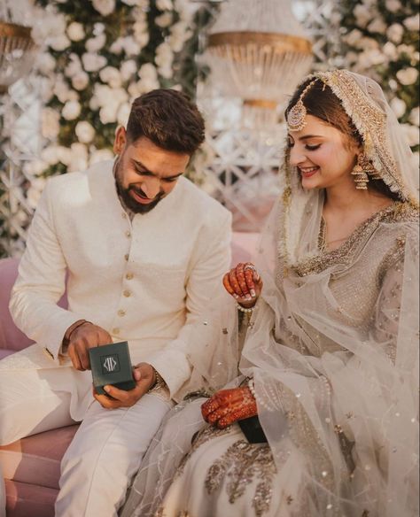 Muzna Masood Malik, Haris Rauf, Pak Cricket, Asian Wedding Dress Pakistani, Nikah Ceremony, Harry Wedding, Bridal Runway, Nikah Outfit, Muslim Wedding Photography