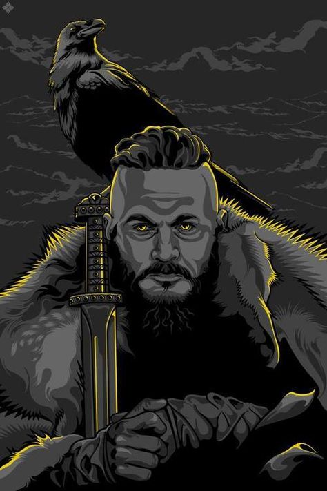 Ragnar Lothbrok, Vikings, Tumblr, Pins, Art