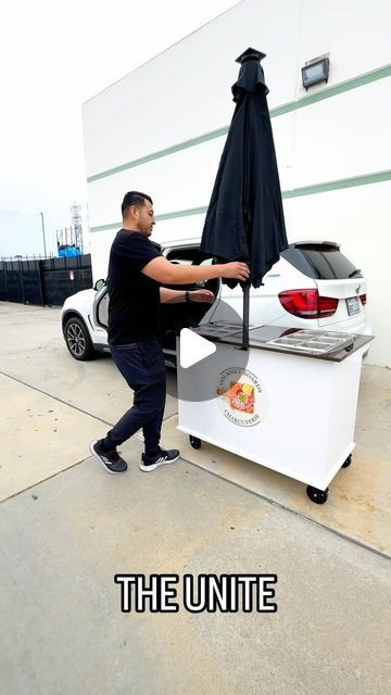 EMATIK VENDING CARTS | THE UNITE, Can also be disassemble and load into an SUV back seats ☺️

It take only 15 seconds 

The unite can be used as Charcuterie... | Instagram Pop Up Coffee Cart, Diy Food Cart How To Build, Diy Snack Cart, Mobile Snack Cart, Snack Cart Ideas, Waffle Cart, Crepe Cart, Charcuterie Cart, Churro Cart