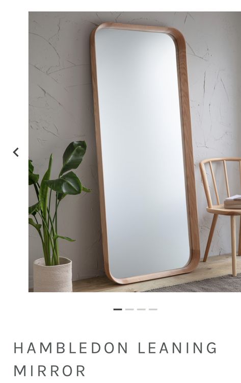 Standing Mirrors, Barn Bedrooms, Oak Mirror, Mirror Stand, Dressing Design, Long Mirror, Tall Mirror, Leaning Mirror, Bedroom Upgrade