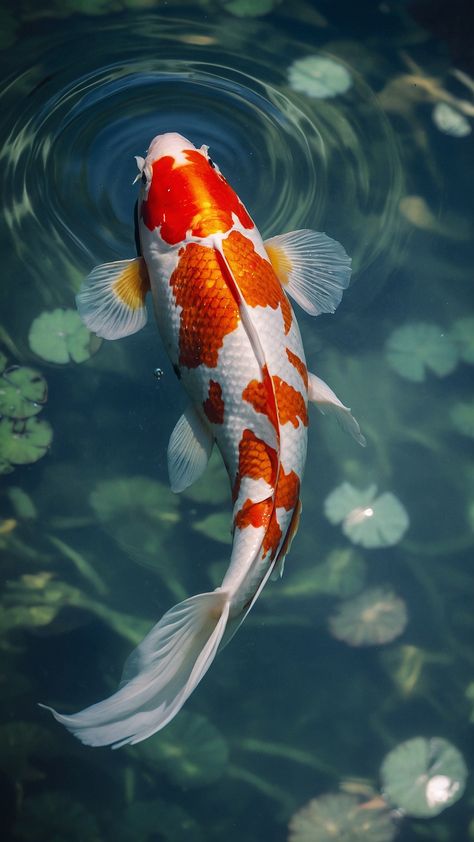 Discover stunning koi fish photography in beautiful Japanese gardens capturing the aesthetic beauty of underwater butterfly Koi Featuring top views of black and white HD images these beautiful Japanese pictures showcase the intricate details of Yin yang symbolism Take a closer look at the beauty of close-up shots in this mesmerizing collection Koi Fish Butterfly, Koi Photo, Fish Top View, Koi Fish Photography, Bible Journal Stickers, Japanese Pictures, Fish Photography, Butterfly Koi, Underwater Photoshoot