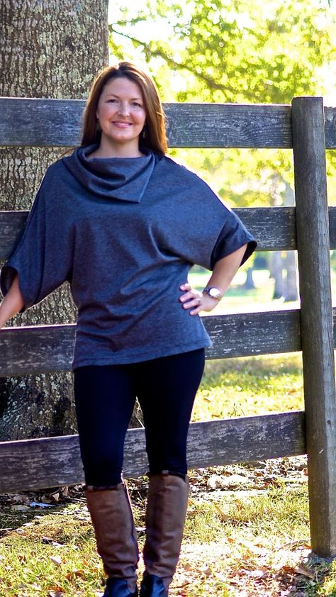 Women's Dolman Sweater Top with Asymmetrical Collar sewing pattern NEW RELEASE!! Plus 50% off with coupon! You will not believe how ... Sweater Sewing Pattern, Sweater Sewing, Shirt Patterns For Women, Asymmetrical Collar, Women's Sewing Pattern, Beginner Sewing Patterns, Shirt Sewing Pattern, Trendy Sewing, Dolman Sweater