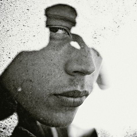 Stunning In Camera Double Exposure Portraits by Christoffer Relander Lise Sarfati, Multiple Exposure Photography, Double Exposure Portrait, Double Exposition, Photo Arts, Double Exposure Photography, Model Ideas, Multiple Exposure, Exposure Photography