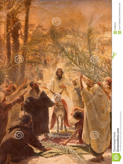 Paintings Of Christ, Sunday Images, Jesus Christ Painting, Saint Quotes Catholic, Bible Illustrations, Religious Paintings, Christ The King, Palm Sunday, Lutheran Church