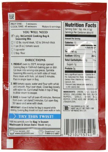 McCormick Swiss Steak Bag Instructions Mccormick Swiss Steak Recipe, Season Steak Recipes, How To Prepare Steak, Swiss Steak Recipes, Swiss Steak, Seasoning Recipe, Green Bell Pepper, Steak Seasoning, Quick Dinner Recipes