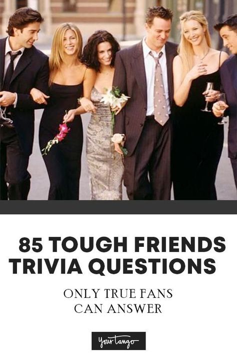 Friends Trivia Game, Friends Trivia Questions And Answers, Trivia Team Names Funny, Funny Trivia Questions, Friends Trivia, Lemongrass Spa, Monica And Chandler, Potluck Party, Questions For Friends