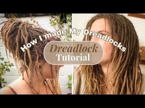 Dreadlock Tips, Diy Dreadlocks, New Video, Craft Tutorials, Tips And Tricks, Easy Crochet, Step By Step, Dreadlocks, Crochet